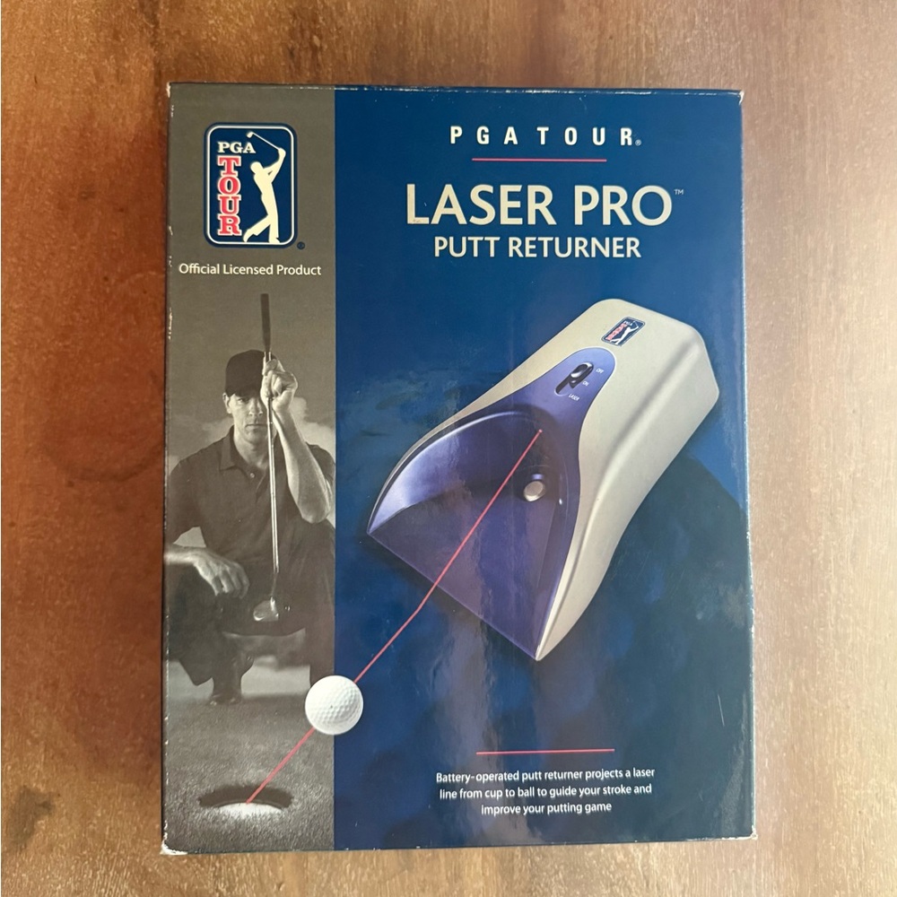 PGA Tour Laser Pro Putt Returner for Golfers (batteries not included)